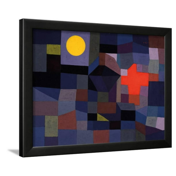 Paul Klee the Vase Painting Abstract Canvas Wall Art Print Poster with Hanger Paul Klee the Vase Painting Abstract Canvas Wall Art Print Poster with Hanger